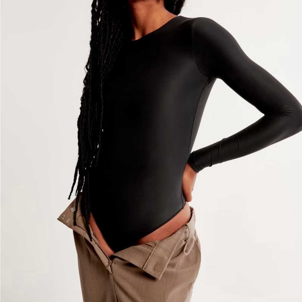 Black long sleeve bodysuit (Abercrombie)